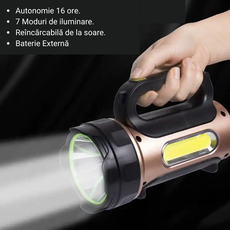Lanterna Led 4 în 1
