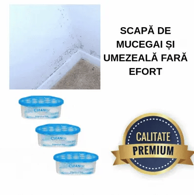 Set 3 dezumidificatore + Lumanare Cadou