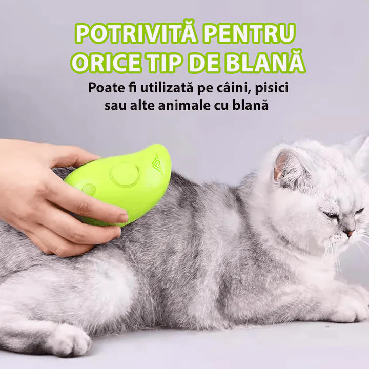 Perie cu Abur pentru Animale