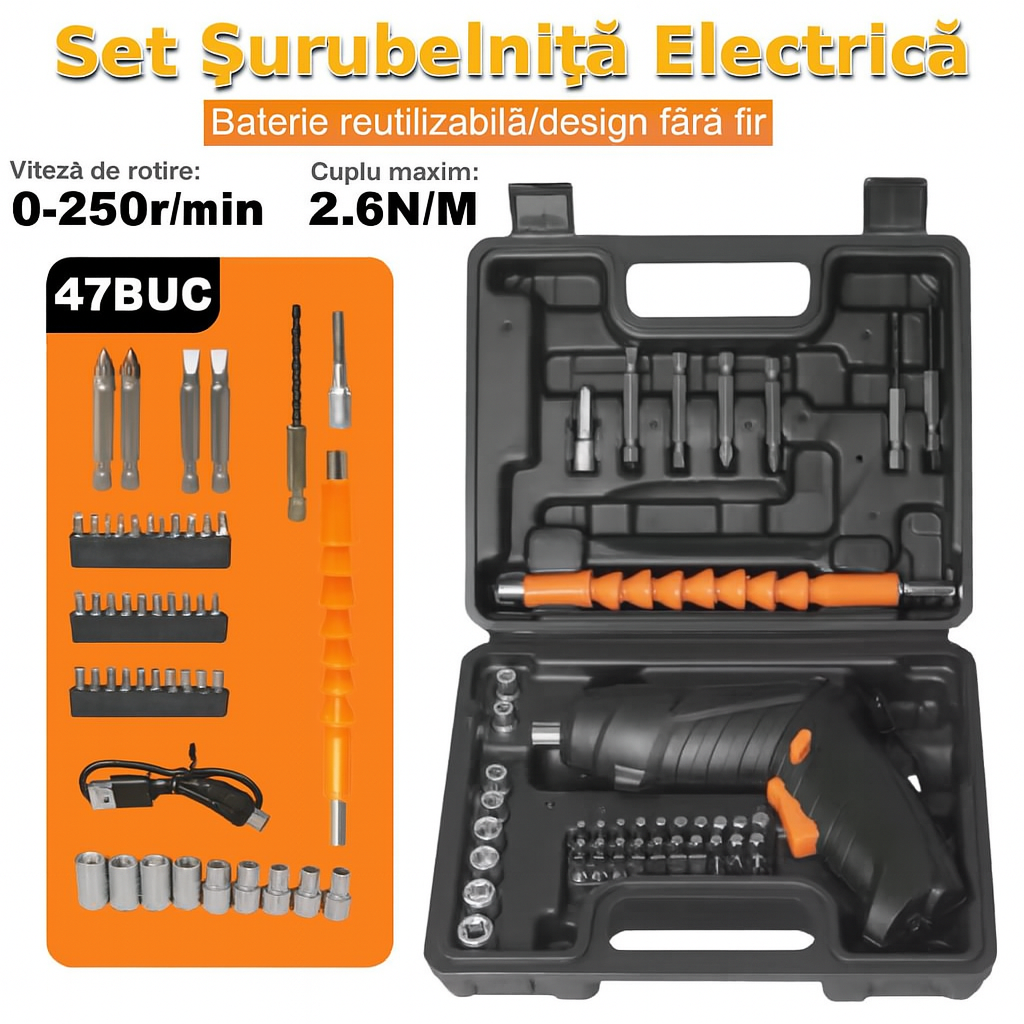 Surubelnita Electrică Multifuncțională