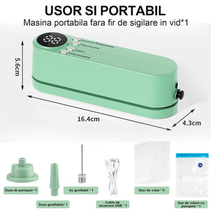 Aparat de vidat 4 in 1